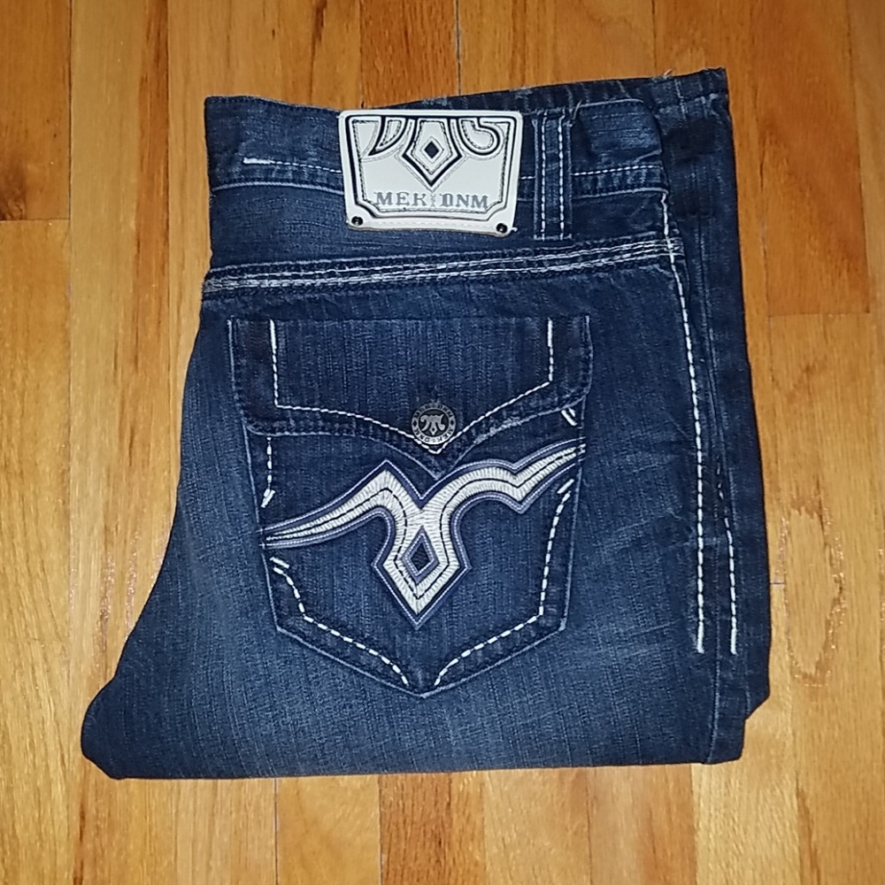 Nwot MEK Mens Jeans 38x32